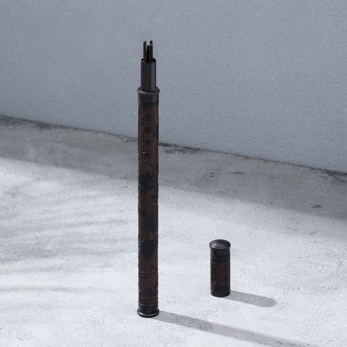 Пенал для хранения благовоний "Цветок", с благовониями