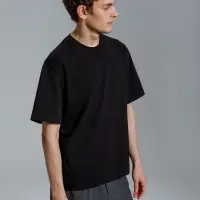 Футболка оверсайз Kangas, черная, M/L