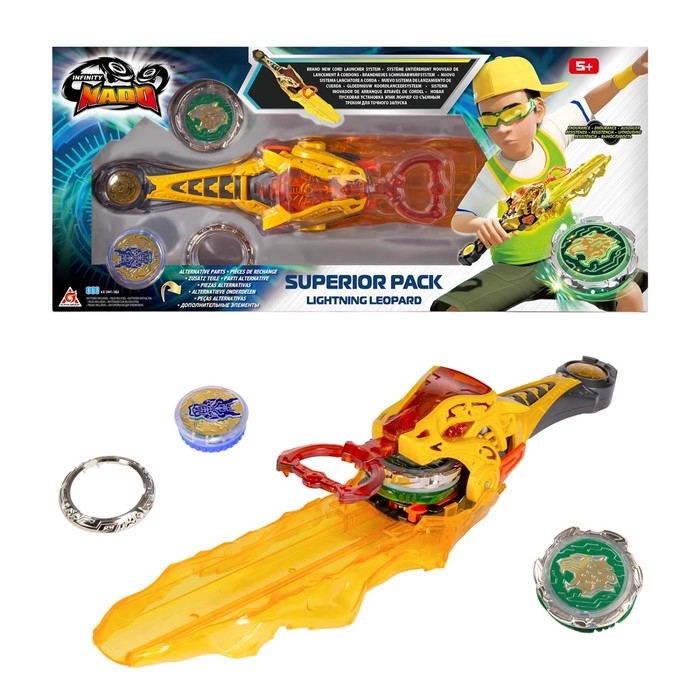 Волчок Инфинити Надо «Эпик Лончер. Супериор пак. Lightning Leopard» Волчок Инфинити Надо «Эпик Лончер. Супериор пак. Lightning Leopard»