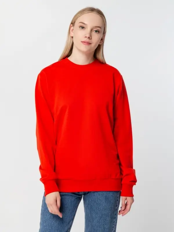 Толстовка Unit Toima, красная, размер 4XL