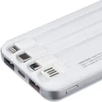 Внешний аккумулятор Omni Pro 10000 мАч, белый Внешний аккумулятор Omni Pro 10000 мАч, белый