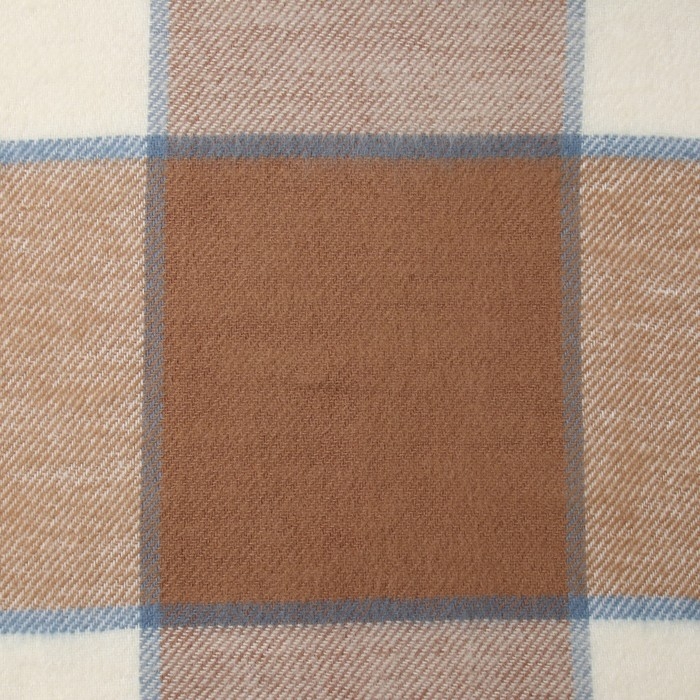 Плед Эльф 140х200 см, 04/OLIVER, бел/беж/сер.гол, новозеландская шерсть 70%, пэ 30%