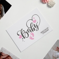 Папка для свидетельства о рождении &laquo;BABY&raquo;, для девочки, А5