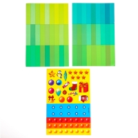 Роспись по дереву на новый год. Игровой набор для детей &laquo;Нарядные елочки&raquo;, новогодний набор для творчества