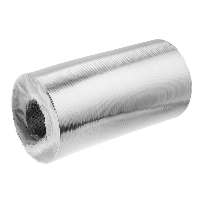 Воздуховод гофрированный Воздуховод гофрированный "Алювент", d=150 мм, раздвижной до 3 м, алюминиевый