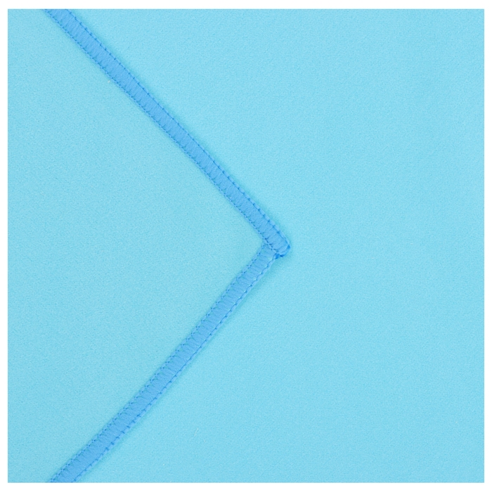 Полотенце из микрофибры ONLYTOP, 40х80 см, цвет голубой