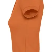 Рубашка поло женская People 210 оранжевая, размер M Рубашка поло женская People 210 оранжевая, размер M