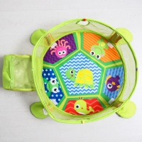 Развивающий коврик 3 в 1 &laquo;Черепаха&raquo;, 30 цветных шариков, 4 игрушки