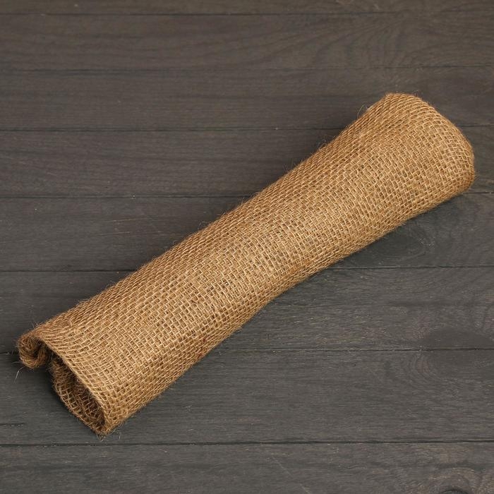 Мешок джутовый, 44 × 69 см, плотность 190 г/м², плетение 34 × 22 нити, без завязок Мешок джутовый, 44 × 69 см, плотность 190 г/м², плетение 34 × 22 нити, без завязок