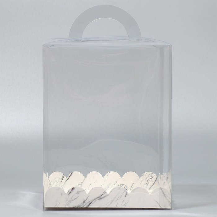 Коробка кондитерская, сундук, упаковка, For you, 14 х 14 х 18 см