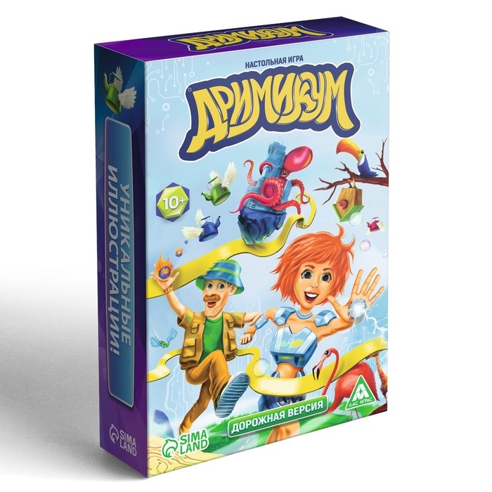 Настольная игра на асоциации и воображение «Дримикум», 70 карт, 10+ Настольная игра на асоциации и воображение «Дримикум», 70 карт, 10+