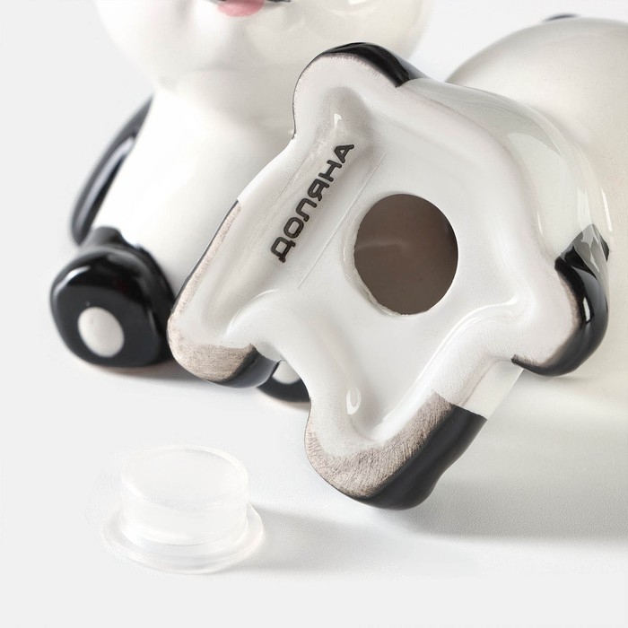 Набор для специй Доляна &laquo;Панда&raquo;, 2 предмета: солонка 40 мл, перечница 40 мл, цвет белый и чёрный