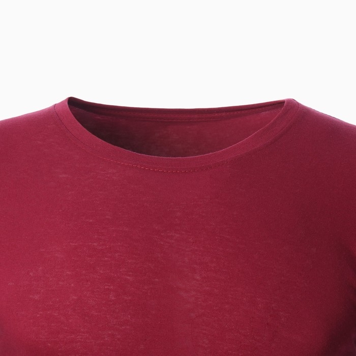 Футболка мужская, цвет бордовый, размер 48 Футболка мужская, цвет бордовый, размер 48
