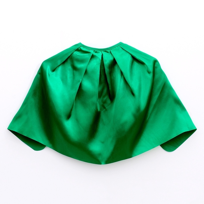 Карнавальный набор &laquo;Сочный огурчик&raquo;: накидка, ободок