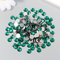 Декор для творчества пластик "Стразы. Тёмно-зелёный" набор 300 шт d=0,8 см Декор для творчества пластик "Стразы. Тёмно-зелёный" набор 300 шт d=0,8 см