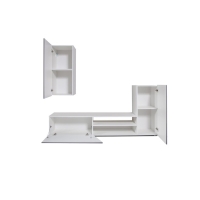 Гостиная Прага-6, 1970х350х1600, Таксония/ПВХ софт графит