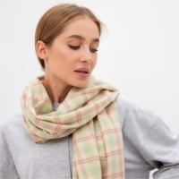 Шарф зимний с кистями MINAKU 65*180 + 8 см клетка Шарф зимний с кистями MINAKU 65*180 + 8 см клетка