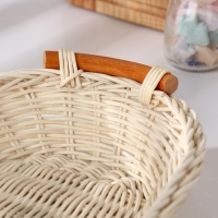 Корзина с ручками, 16&times;23&times;5 см, ротанг