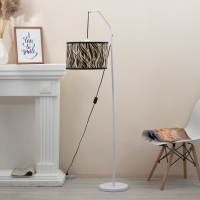 Торшер "Лайнер зебра" Е27 40Вт белый 22х22х155см МОДЕЛЬ F761TT-1006 Торшер "Лайнер зебра" Е27 40Вт белый 22х22х155см МОДЕЛЬ F761TT-1006