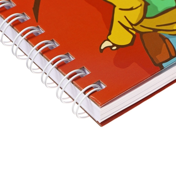 Скетчбук А5, 80 листов на гребне по длинной стороне "Граффити", твёрдая обложка, блок 100 г/м&sup2;