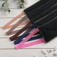 Мочалка-лента для тела для тела жёсткая &laquo;День и ночь&raquo;, 37&times;11 см, цвет МИКС