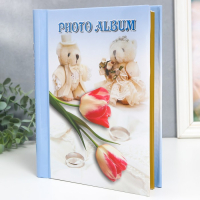 Фотоальбом магнитный 20 листов "Цветы" МИКС Фотоальбом магнитный 20 листов "Цветы" МИКС