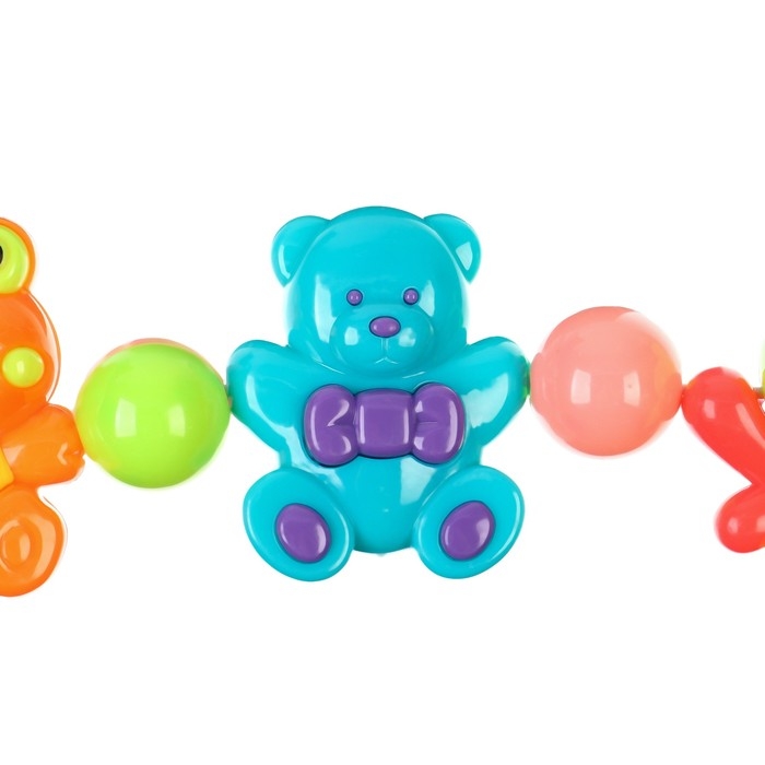 Растяжка на коляску/кроватку «Мишка и друзья», 4 игрушки, цвет МИКС, Крошка Я Растяжка на коляску/кроватку «Мишка и друзья», 4 игрушки, цвет МИКС, Крошка Я