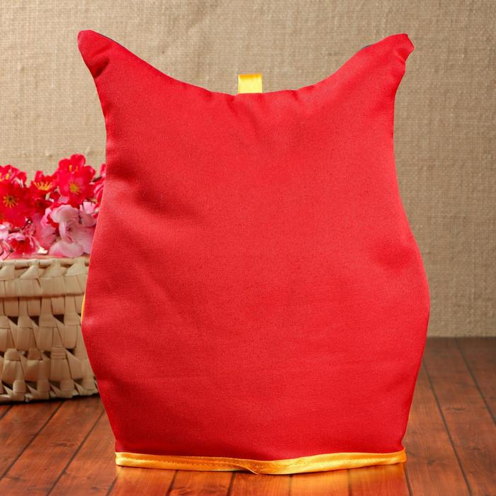 Грелка на чайник &laquo;Сова&raquo;, коричневая, 31,5 х 26,5 см