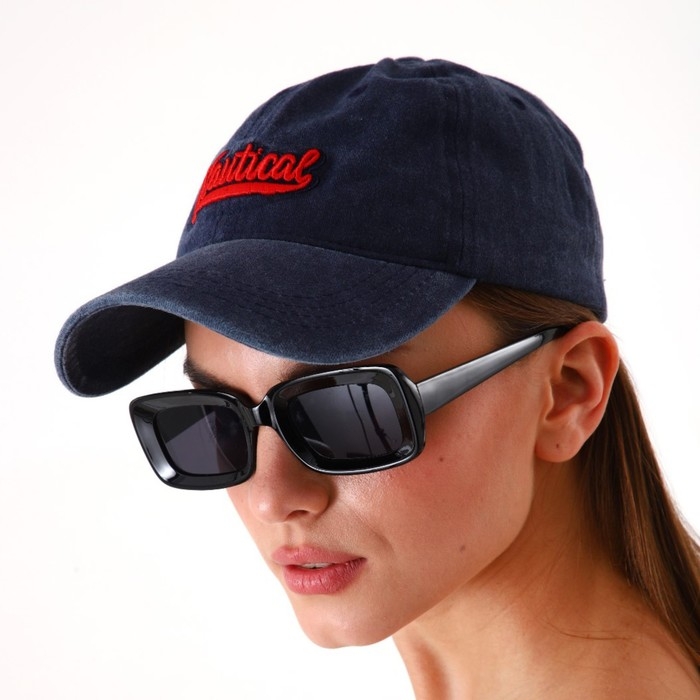 Кепка женская Nautical, джинса, р-р 56 Кепка женская Nautical, джинса, р-р 56