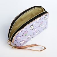 Косметичка на молнии, цвет сиреневый Косметичка на молнии, цвет сиреневый