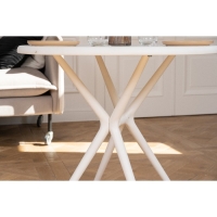 Стол Тео T1 750x800x800 мм Белый Стол Тео T1 750x800x800 мм Белый