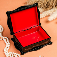 Шкатулка &laquo;Цветы&raquo;, 12&times;16 см, лаковая миниатюра микс