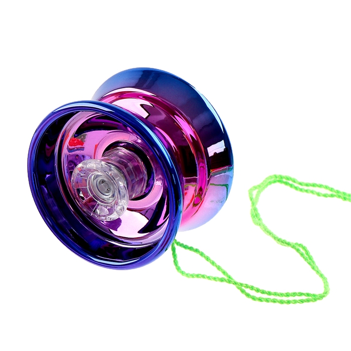 Йо-йо «Блеск» металическая, цвета МИКС Йо-йо «Блеск» металическая, цвета МИКС