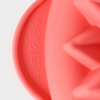 Форма для выпечки Доляна «Подсолнух», силикон, 29×6 см, с ручками, цвет МИКС Форма для выпечки Доляна «Подсолнух», силикон, 29×6 см, с ручками, цвет МИКС