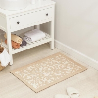 Коврик для ванной SAVANNA &laquo;Вей&raquo;, 60&times;90 см, цвет коричневый