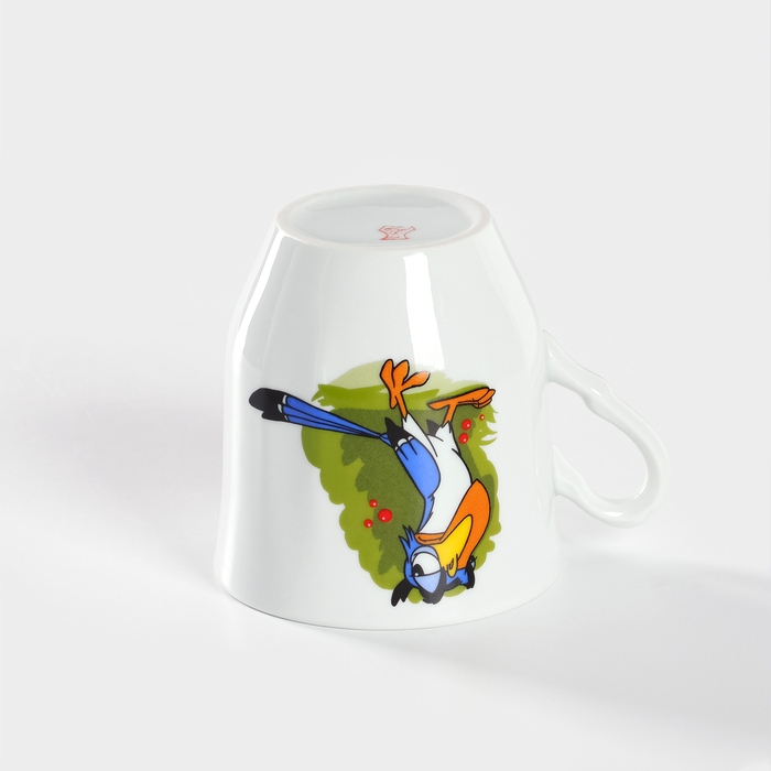 Кружка фарфоровая &laquo;Лесовичок&raquo;, 250 мл, рисунок микс