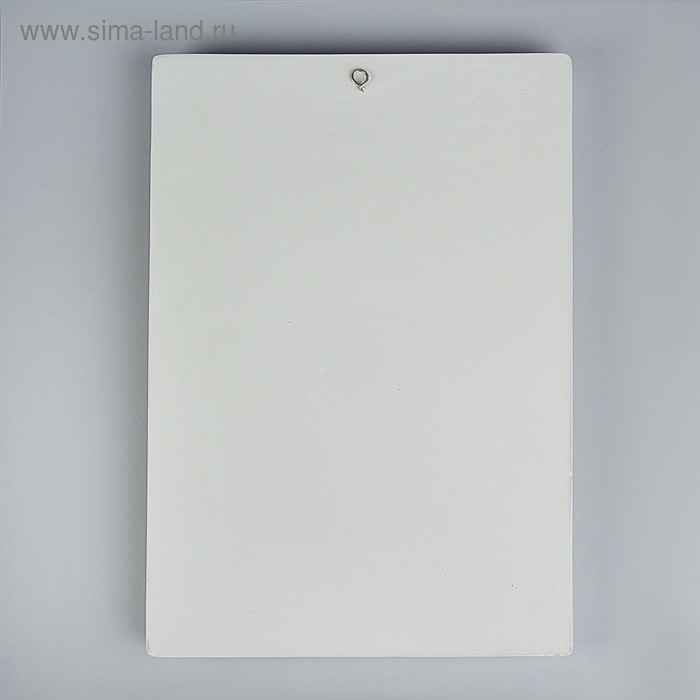 Гипсовая фигура Орнамент: Ветка дуба, 34,5 х 50 х 4 см