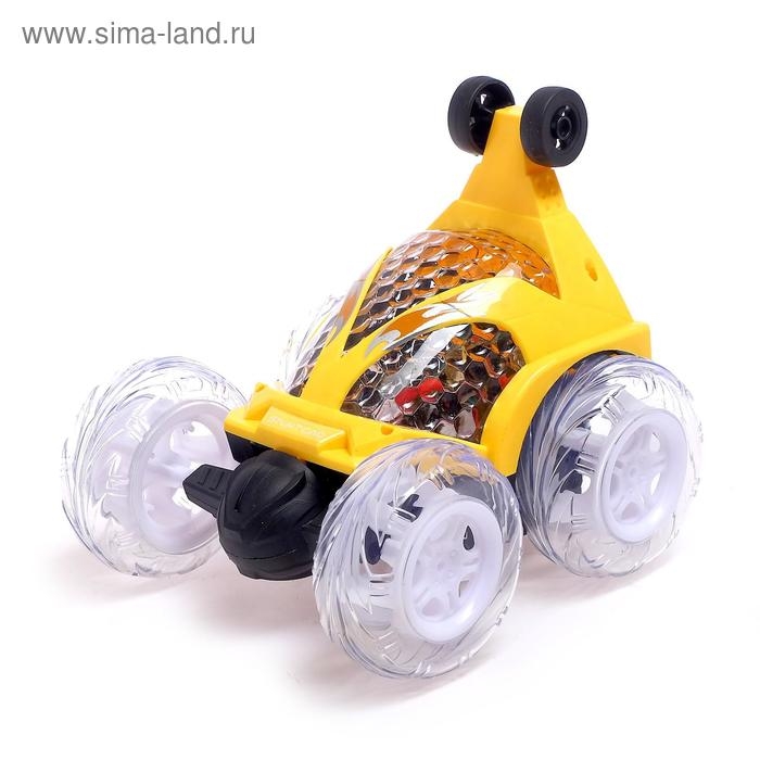 Перевёртыш радиоуправляемый &laquo;Торнадо&raquo;, с пистолетом, стреляет гелевыми пулями, работает от аккумулятора