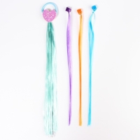 Набор с прядями, тату, стразами, в сумочке «Набор красоты для творчества» My little pony Набор с прядями, тату, стразами, в сумочке «Набор красоты для творчества» My little pony