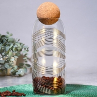 Банка для хранения сыпучих продуктов и круп &laquo;Геометрия&raquo;, 1000 мл