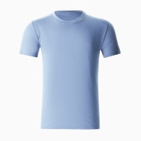 Футболка мужская однотонная, цвет светло-голубой, размер 48 Футболка мужская однотонная, цвет светло-голубой, размер 48