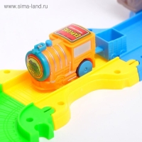 Железная дорога &laquo;Истории динозавров&raquo;, работает от батареек