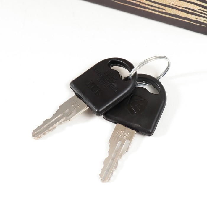 Сейф-книга дерево кожзам Сейф-книга дерево кожзам "Наскальные рисунки. Жирафы" 17х11х5 см