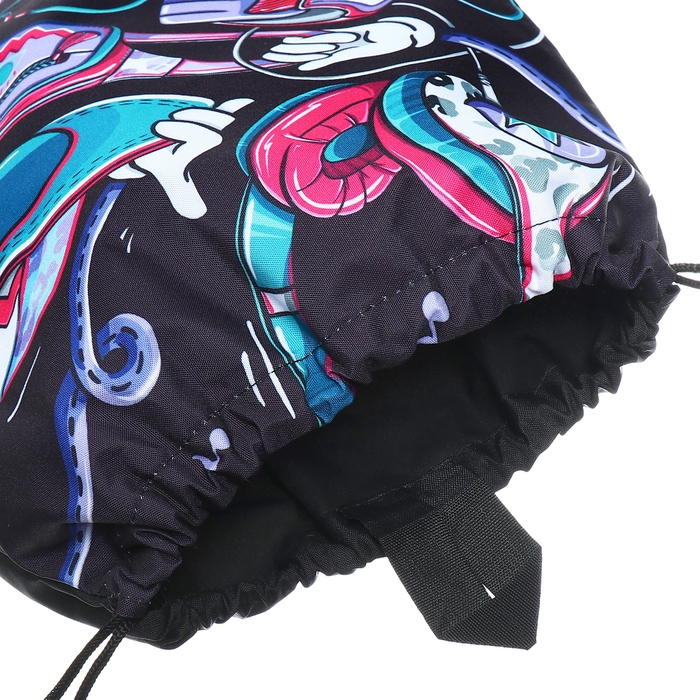 Мешок для обуви 480 х 360 мм, Феникс, сублимация, светоотражающая полоса, Мешок для обуви 480 х 360 мм, Феникс, сублимация, светоотражающая полоса, "Будь в ударе"