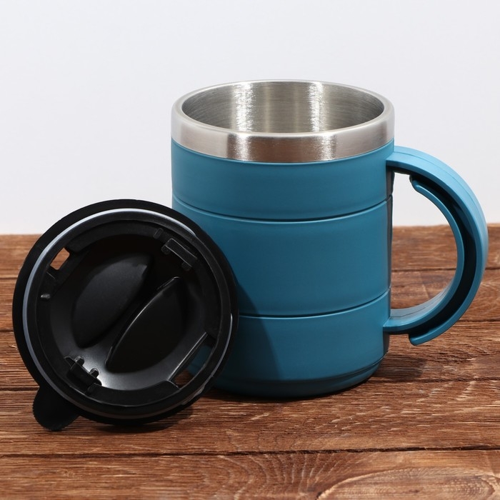 Термокружка &laquo;MODE FORREST&raquo;, 400 мл, цвет синий