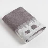 Полотенце махровое Love Life "Winter dream" 70х130 см, серый, 100% хл, 400 гр/м2