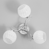 Люстра "Селена" 3х40Вт Е27 Хром 48х48х21см Люстра "Селена" 3х40Вт Е27 Хром 48х48х21см