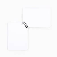 Блокнот А6, 40 листов на скошенном гребне. Белые листы. &laquo;Панда&raquo;