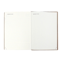 Ежедневник датир 2025г А5+ 176л ESCALADA, инт обл, иск кожа, тис ф,ляс,кр бл 80г/м2,бежевый