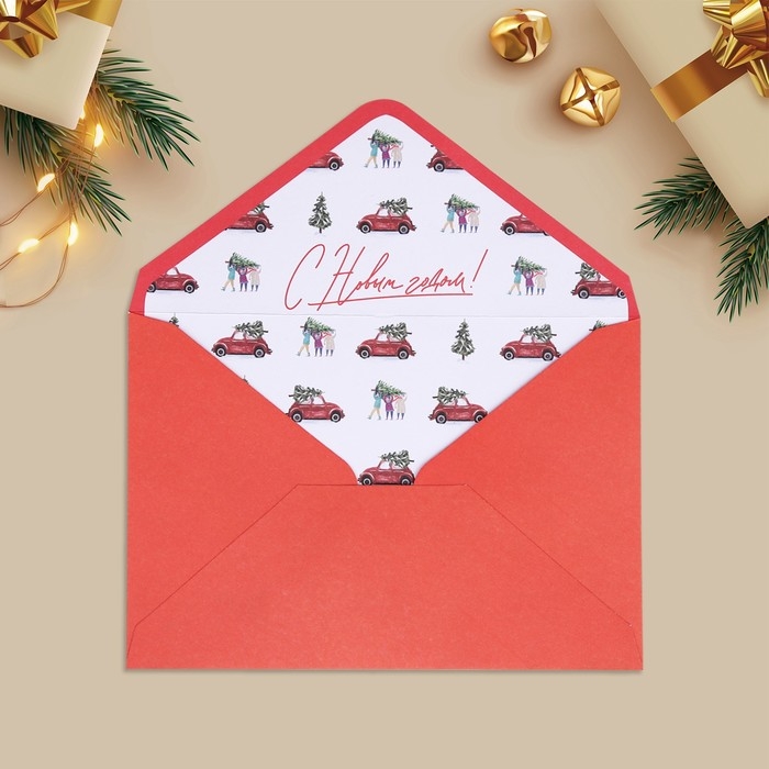 Набор подарочных конвертов «С Новым годом», 16 штук, 11 х 15 см, Новый год Набор подарочных конвертов «С Новым годом», 16 штук, 11 х 15 см, Новый год